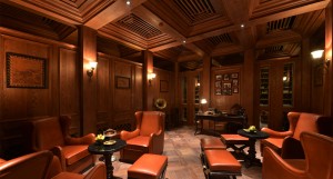Churchill cigar room