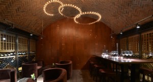 Wine tasting area